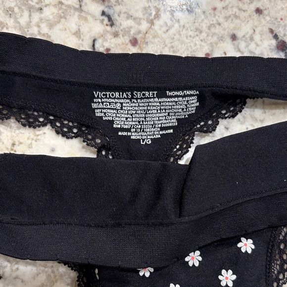 Victoria's Secret Panties - Black, White, Tan - Picture 3 of 11